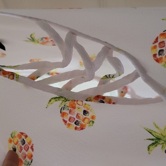 Swimsuit Coverup Pineapple Design Medium - Picture 2 of 5